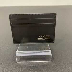 NWOT Gucci Interlocking GG Logo Leather Card Holder (JB1146)